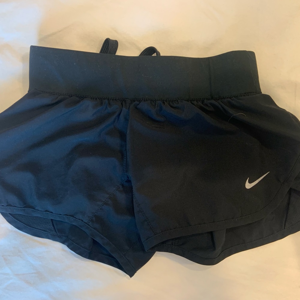 Girls Nike Black Shorts